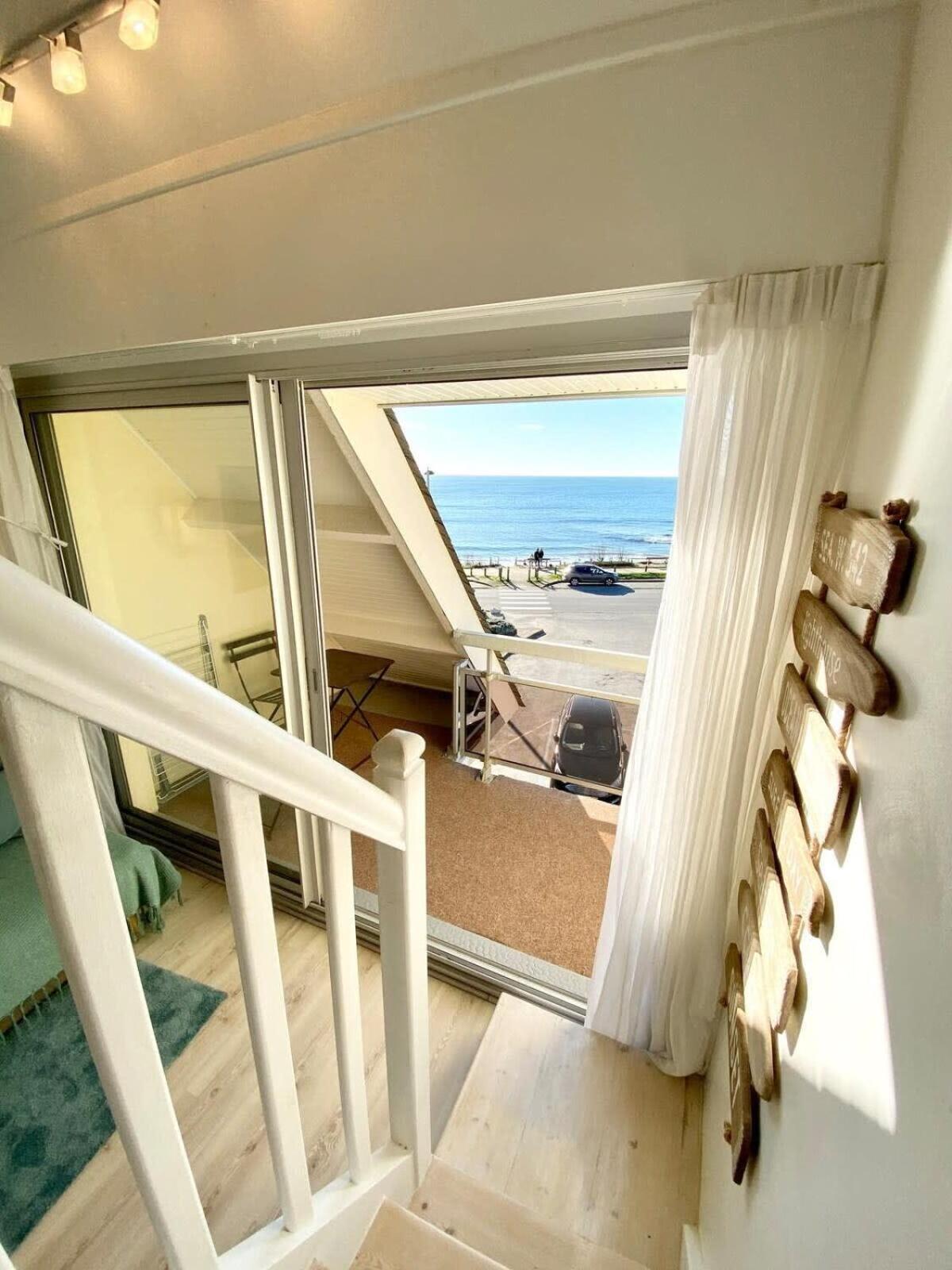 Joli Appartement Top Cosy Vue Mer Imprenable 180 Ploemeur Bagian luar foto